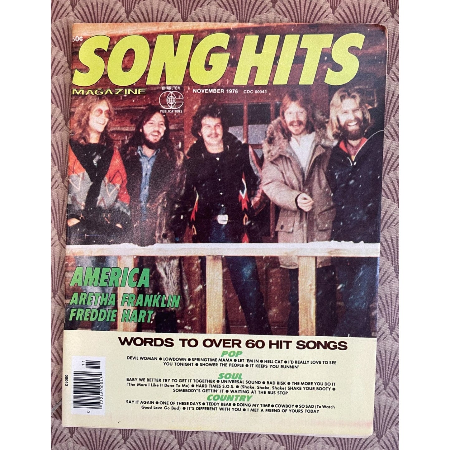 Song Hits Vintage Music and Lyrics Bundle Magazines (5)