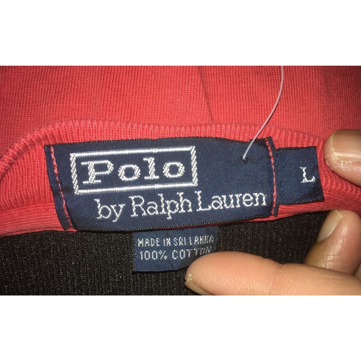 Mens Size Large Polo by Ralph Lauren V Neck Tee Shirt NWT