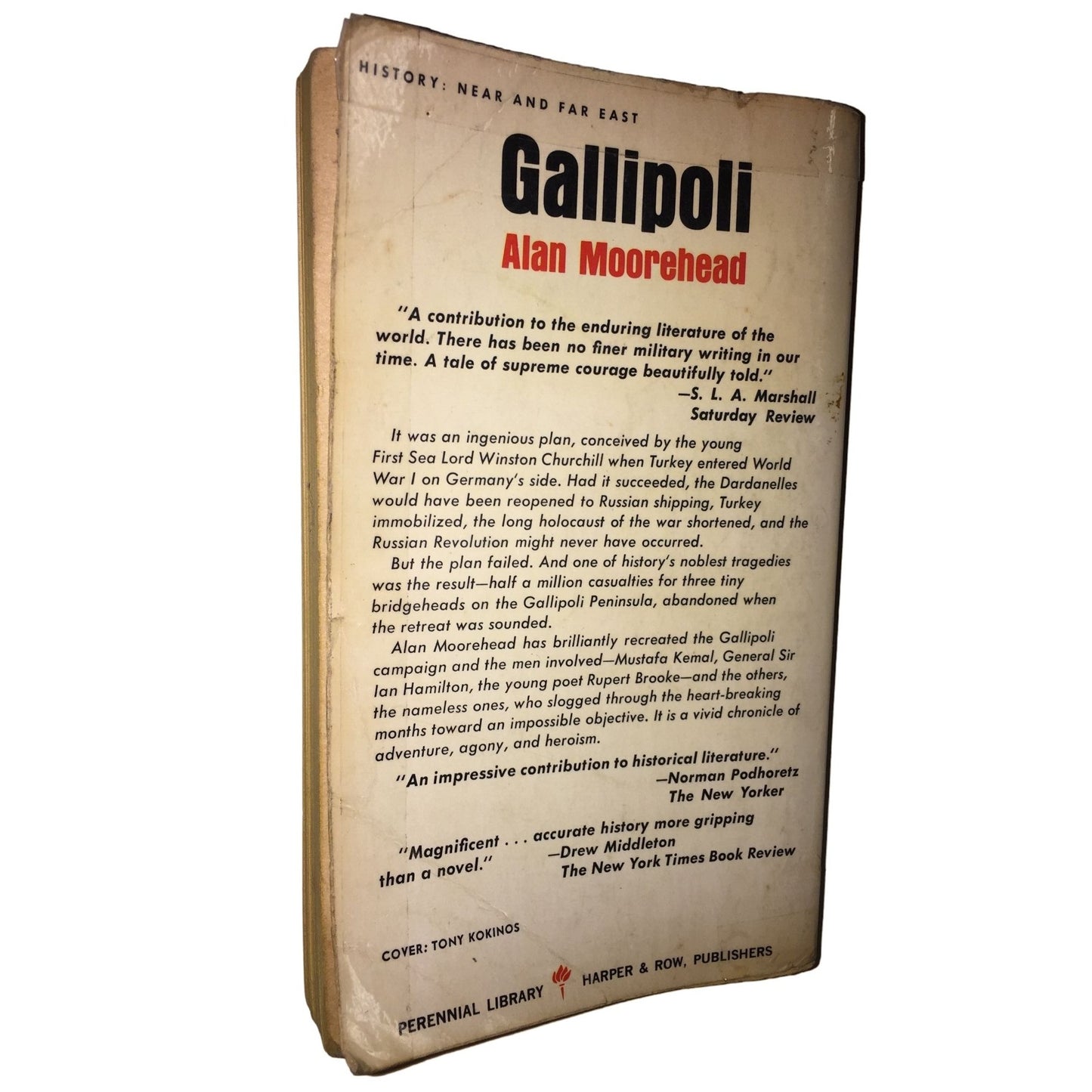 Gallipoli By Alan Moorehead Vintage Copyright 1956 Paperback Book