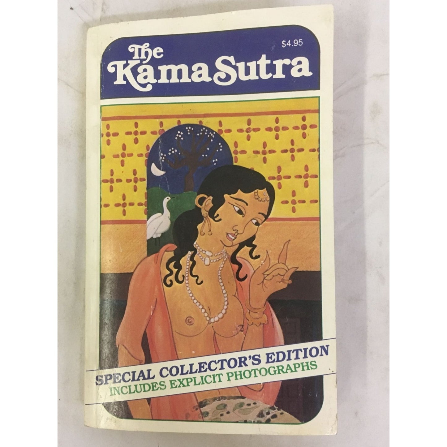 The Kama Sutra Paperback Book- Special Collectors Edition- includes explicit photographs