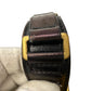Yves Saint Laurent (YSL) Wide  Leather Cuff Bracelet w Large Buckle