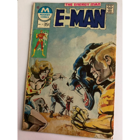 The Energy Man E-Man #10 Vintage Modern Comics Comic Book