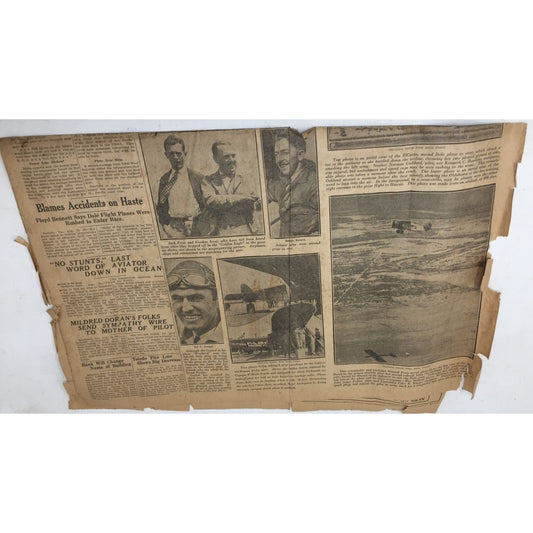 Toledo Blade Vintage Collectible Newspaper Aug. 1927
