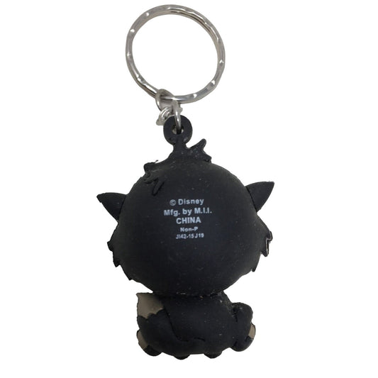 Disney Villains Lucifer the Cat 3D Figural Keychain Cinderella Black