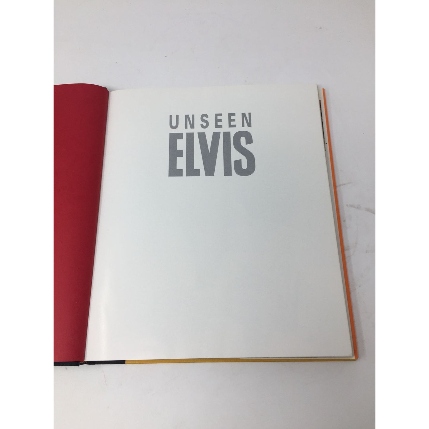 Unseen Elvis Candid's of the King Photo Book By Jim Curtin 1st Edition