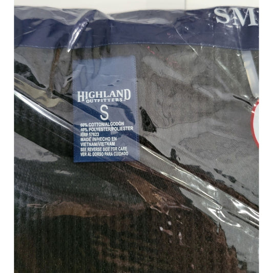 Highland Outfitters Thermal Knit Fabric Thermal Top Size Small (mens)