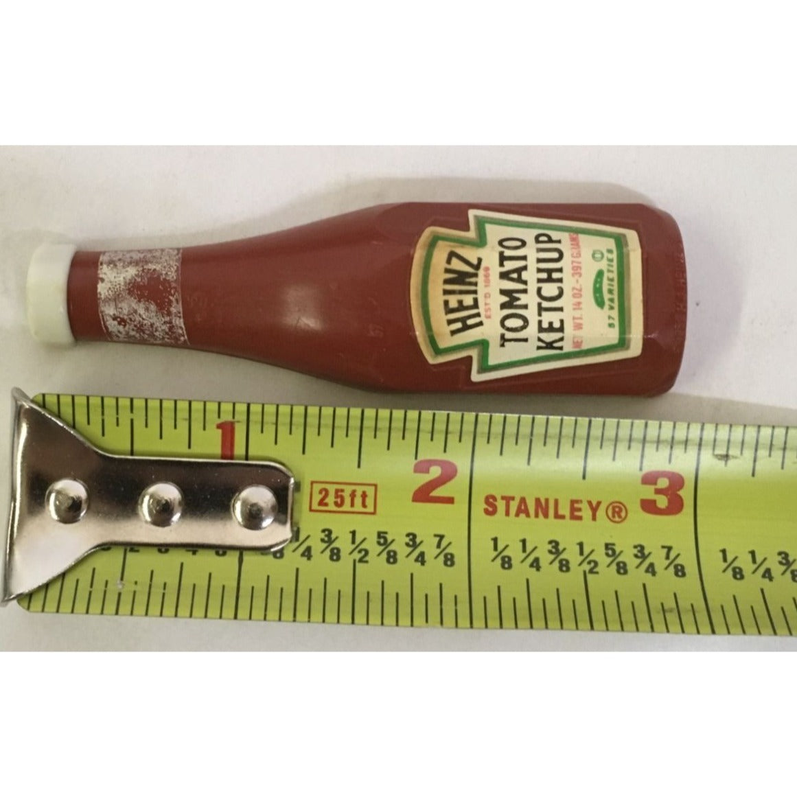 Vintage Small Red HEINZ TOMATO KETCHUP Magnet - About 3 inches