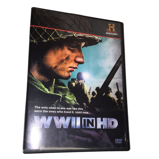 World War II in HD DVDs with Case