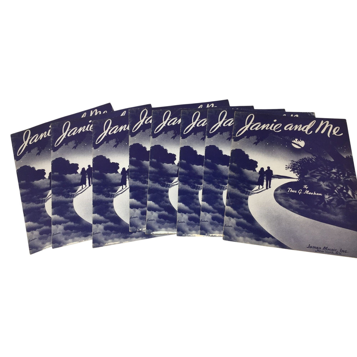 Vintage 1948 copy of the sheet music for "Janie and Me" A+ Stuff  A+ Stuff SHEET MUSIC