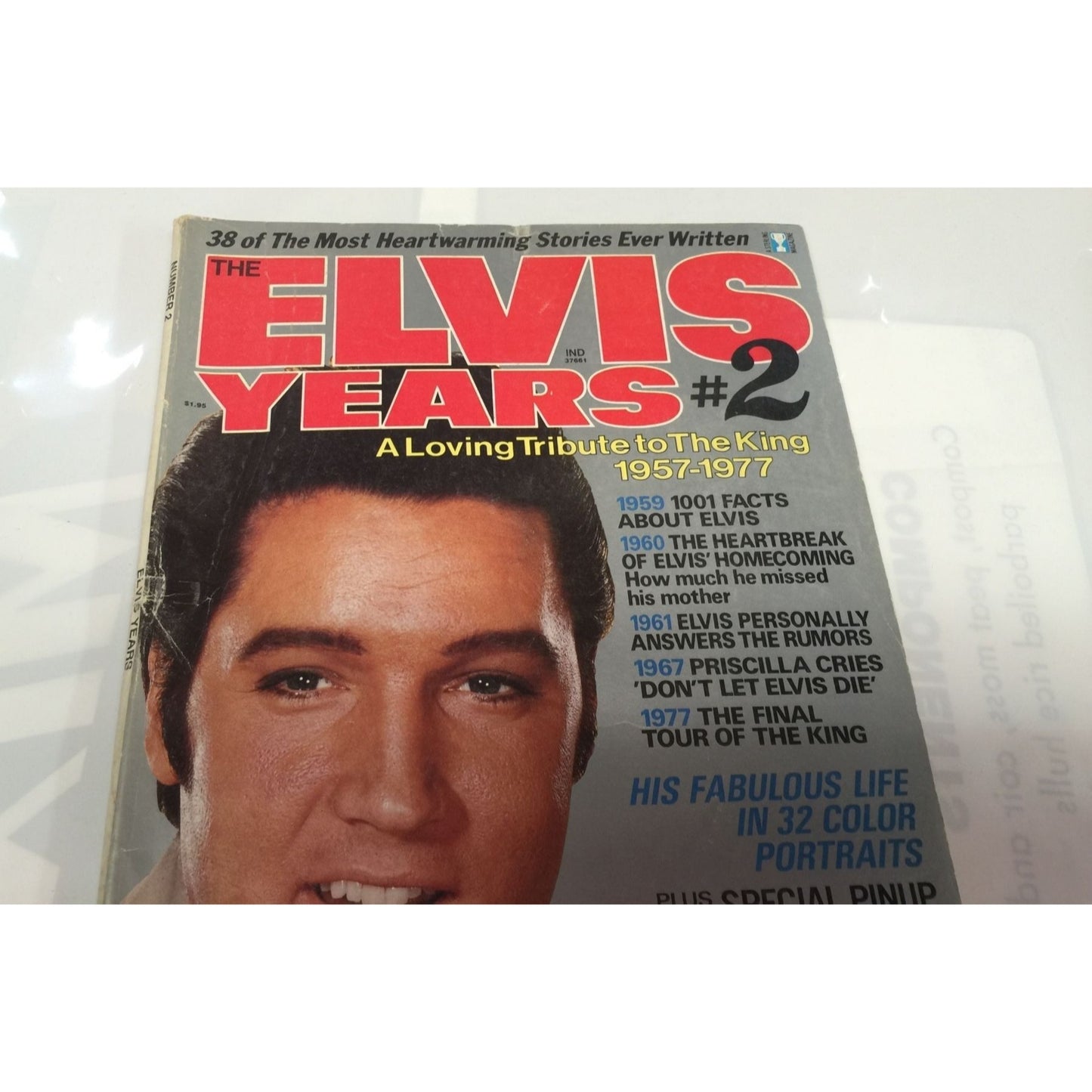 THE ELVIS YEARS #2 A Loving Tribute To The King 1957-1977 Vintage MAGAZINE