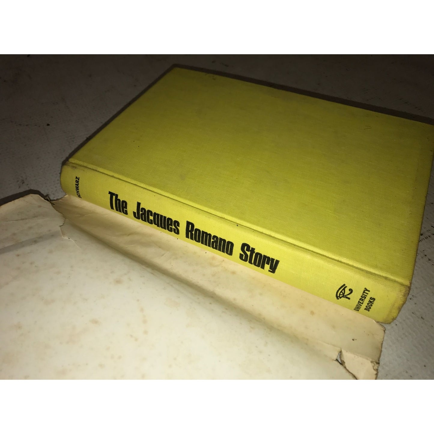 The Jacques Romano Story Book By Berthold Eric Schwarz