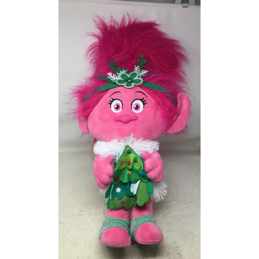 Dreamworks Poppy from Trolls Christmas Troll 24” Large Standing Plush