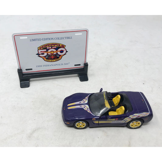 1998 Corvette Indy Pacecar - ROAD CHAMPS American Classic Car 1:43 Die Cast