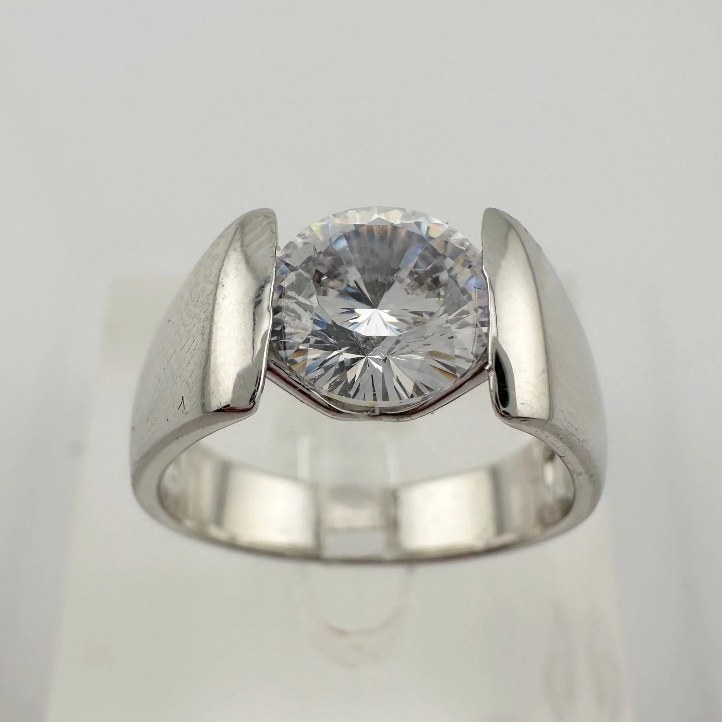 Shimmering and Beautiful 2.00 Carat DiamondLite Solitaire Ring  - Sterling - A+ Stuff