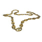 Givenchy Puffed Anchor Mariner 21" Chain Necklace w 4 Rhinestoned Links