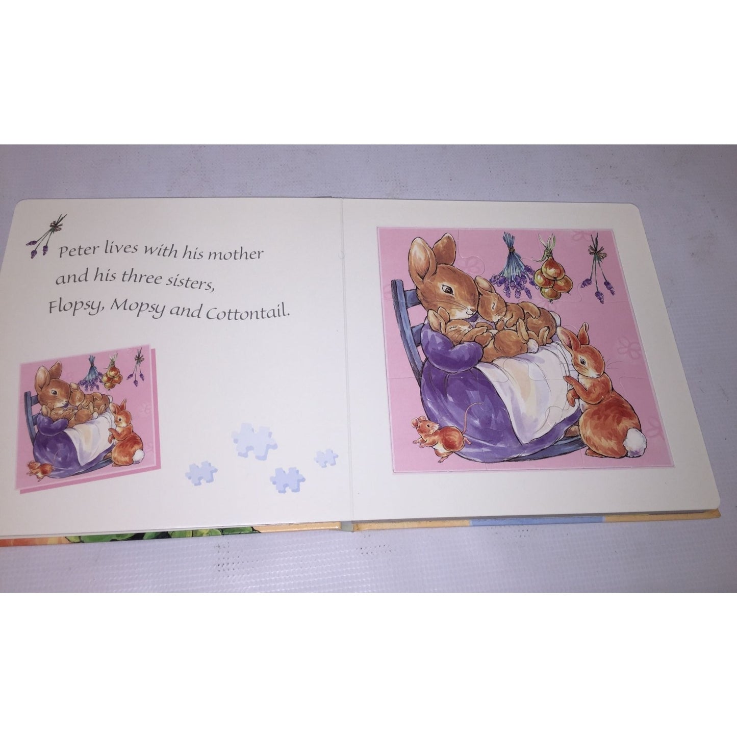 The Peter Rabbit Jigsaw Puzzle Book by Potter, Beatrix