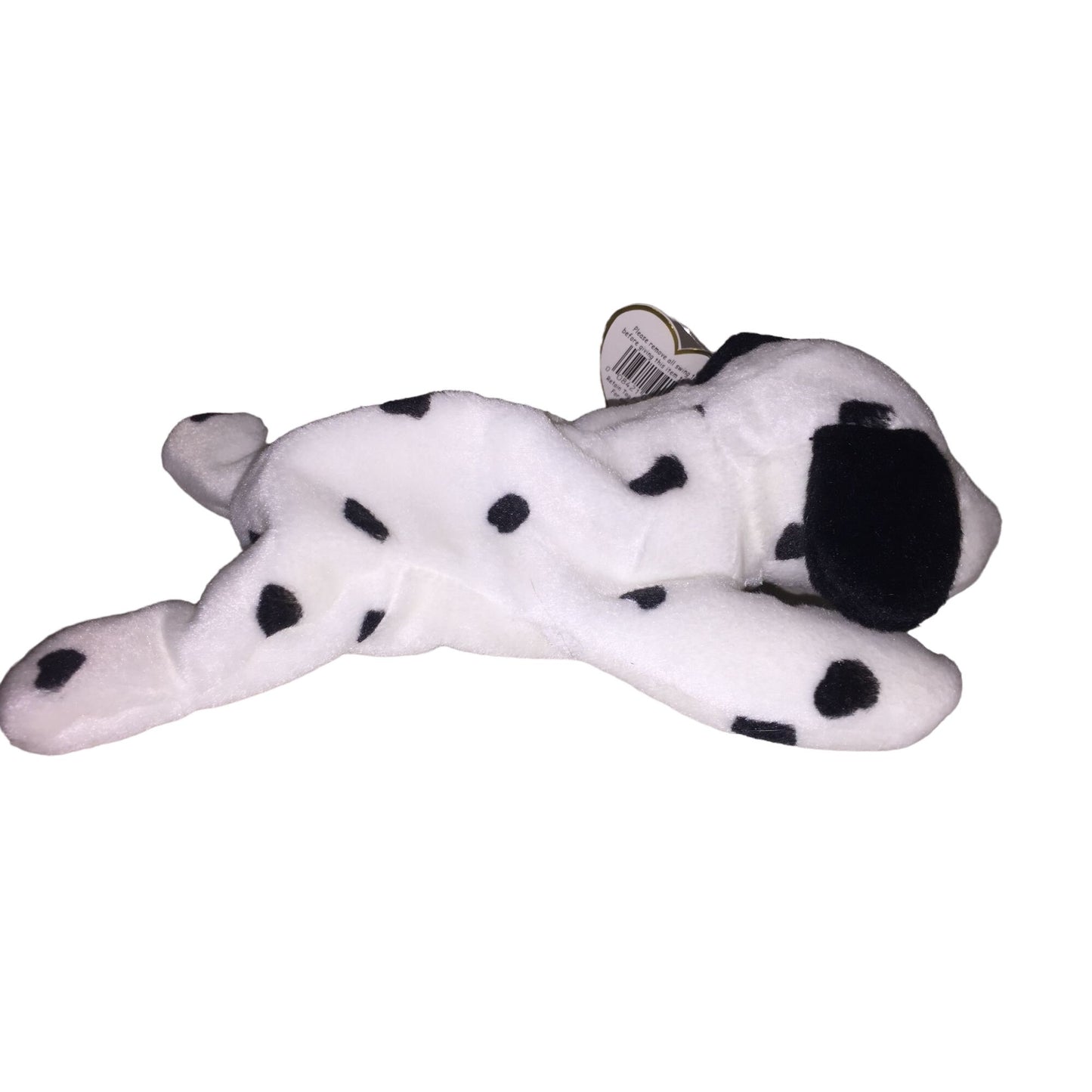 The Beanie Babies Collection TY Plush Dog named "Dotty"