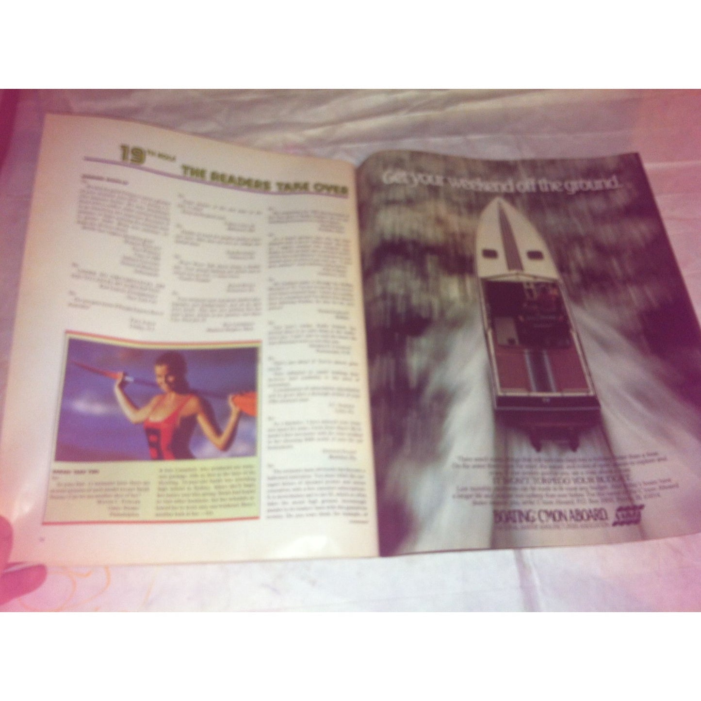 Doug Flutie of Boston College Eagles 1985 Sports Illustrated Magazine