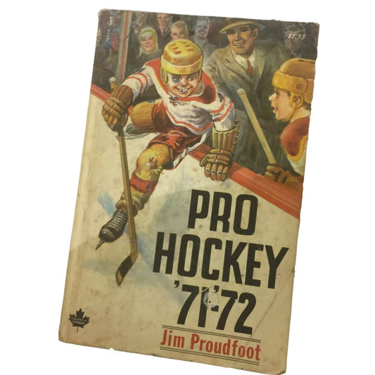 Pro Hockey 1971-1972 Paperback Book by Jim Proudfoot