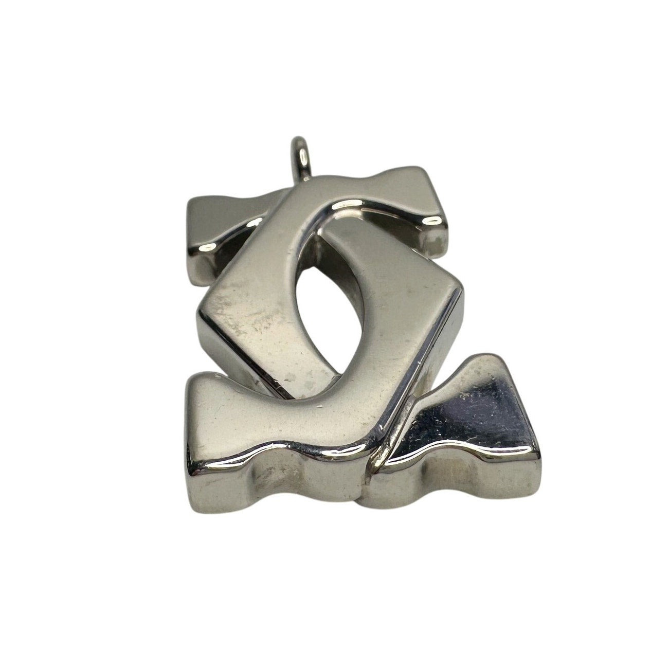 Cartier 2C Logo Pendant  (aka C De Cartier Necklace Top)