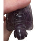 Small Carved Purple Marbled Turtle/Tortoise Figurine