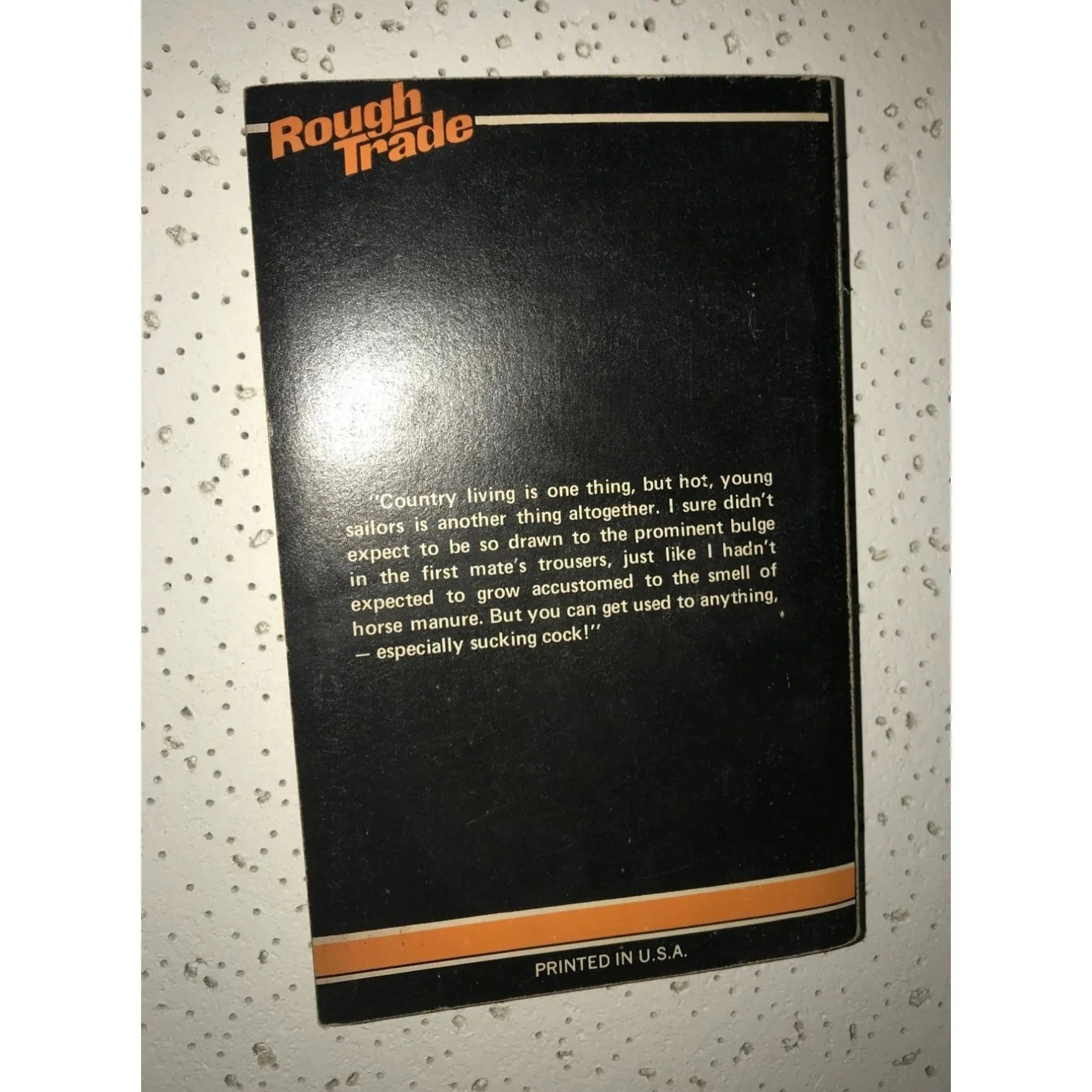Vintage Rough Trade Sailor's Liberty Adults Only Paperback Book - A+ Stuff