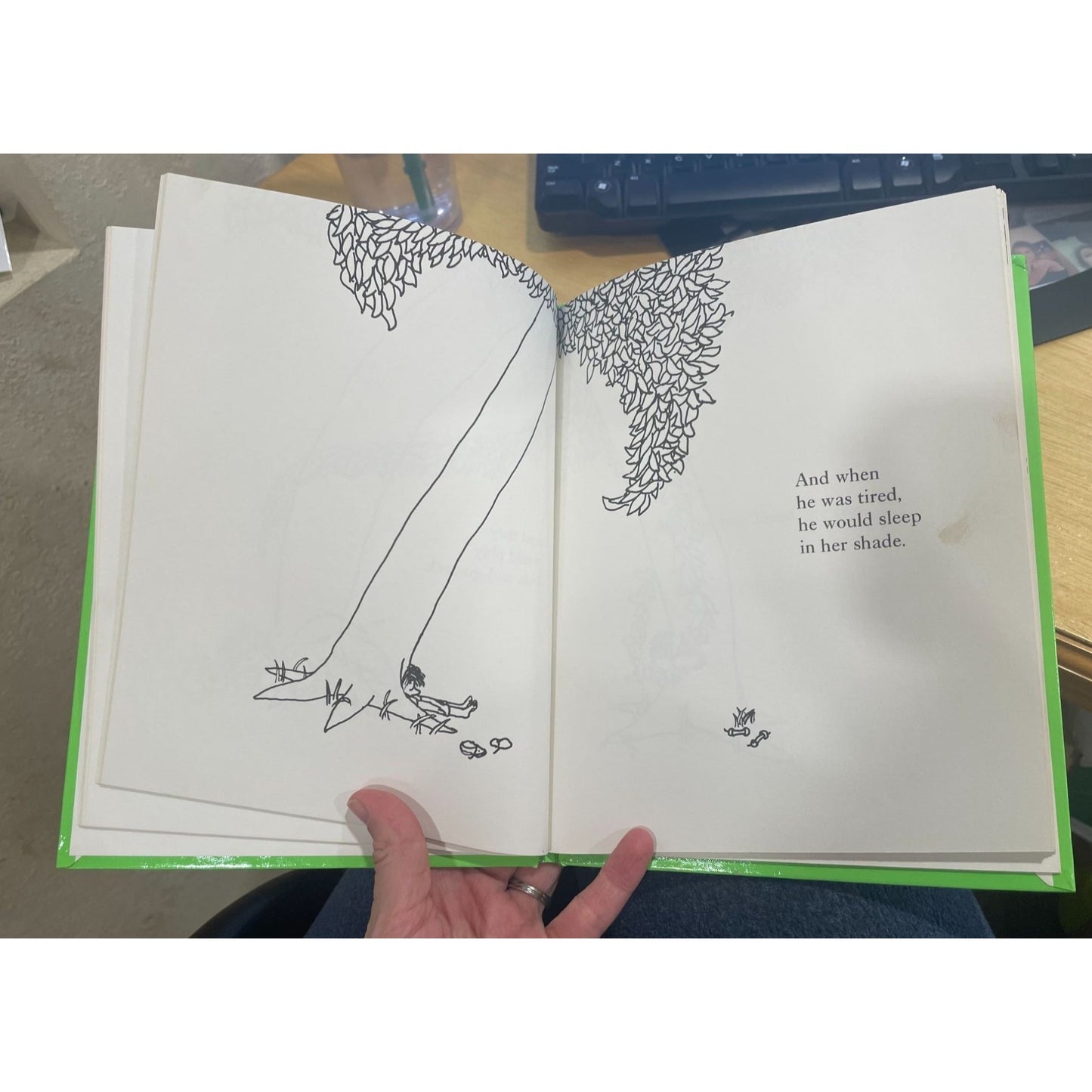 The Giving Tree by Shel Silverstein Hardcover Book