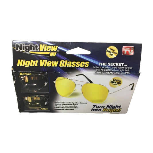 Night View NV Glasses One Size Fits All- As Seen on TV- New in Box