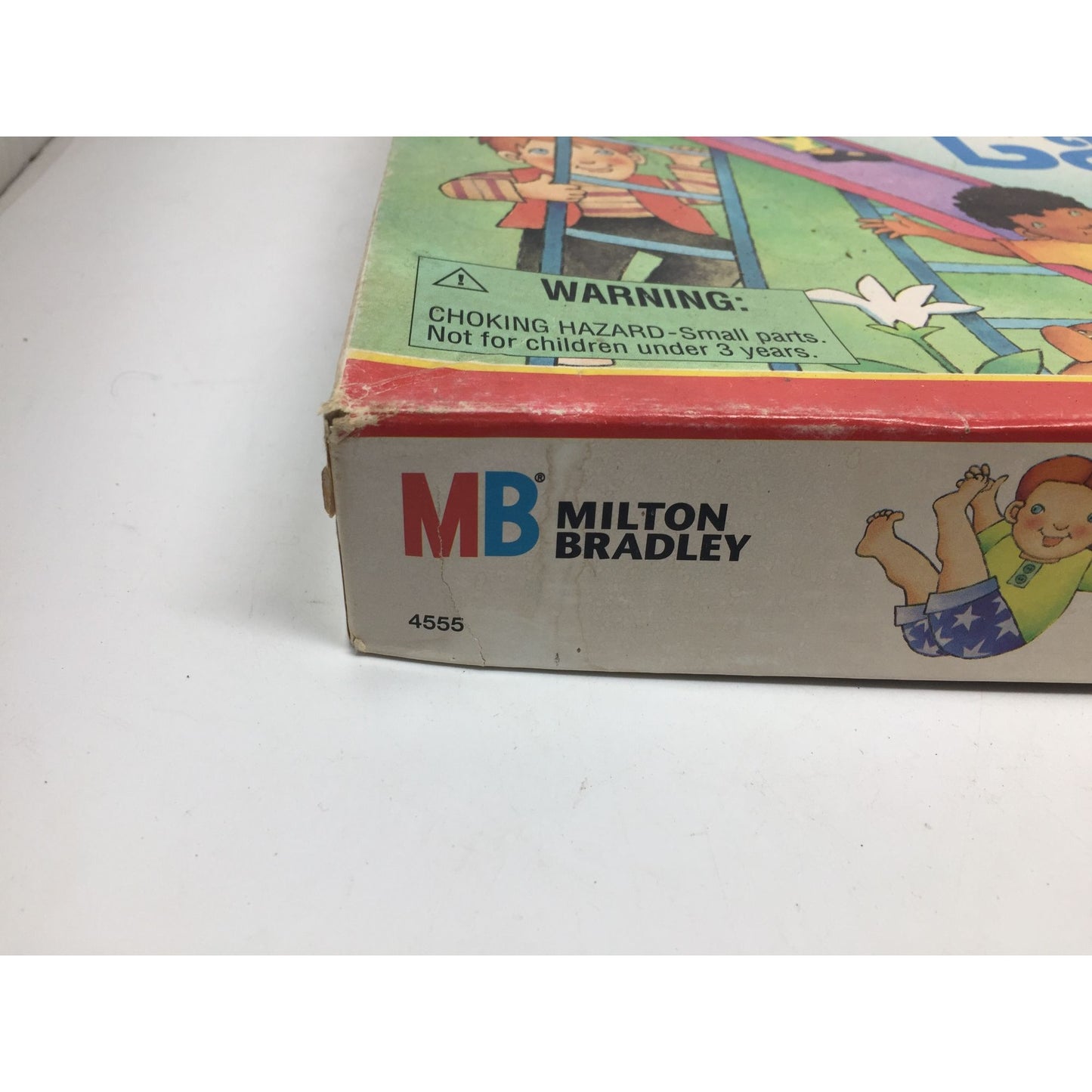 Vintage Chutes and Ladders MILTON BRADLEY Company Board Game (Incomplete)