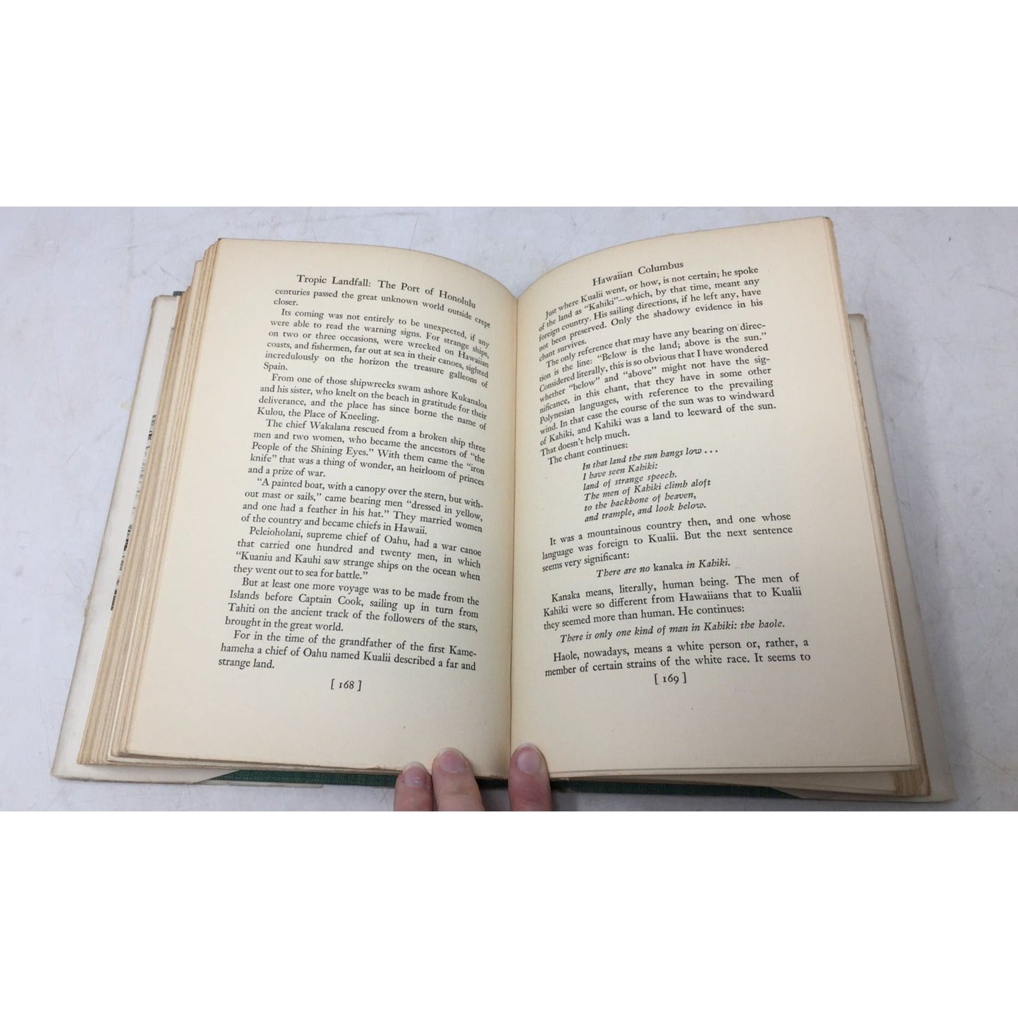 Vintage Pictorial Map of the island of Oahu, Hawaii, from the book Tropic Landfall. unbranded  A+ Stuff Books