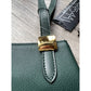 Hunter Green Leather Burberry Bag