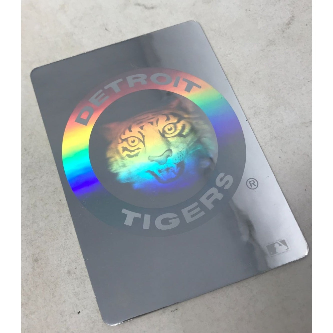 1991 Upper Deck Detroit Tigers Hologram Card