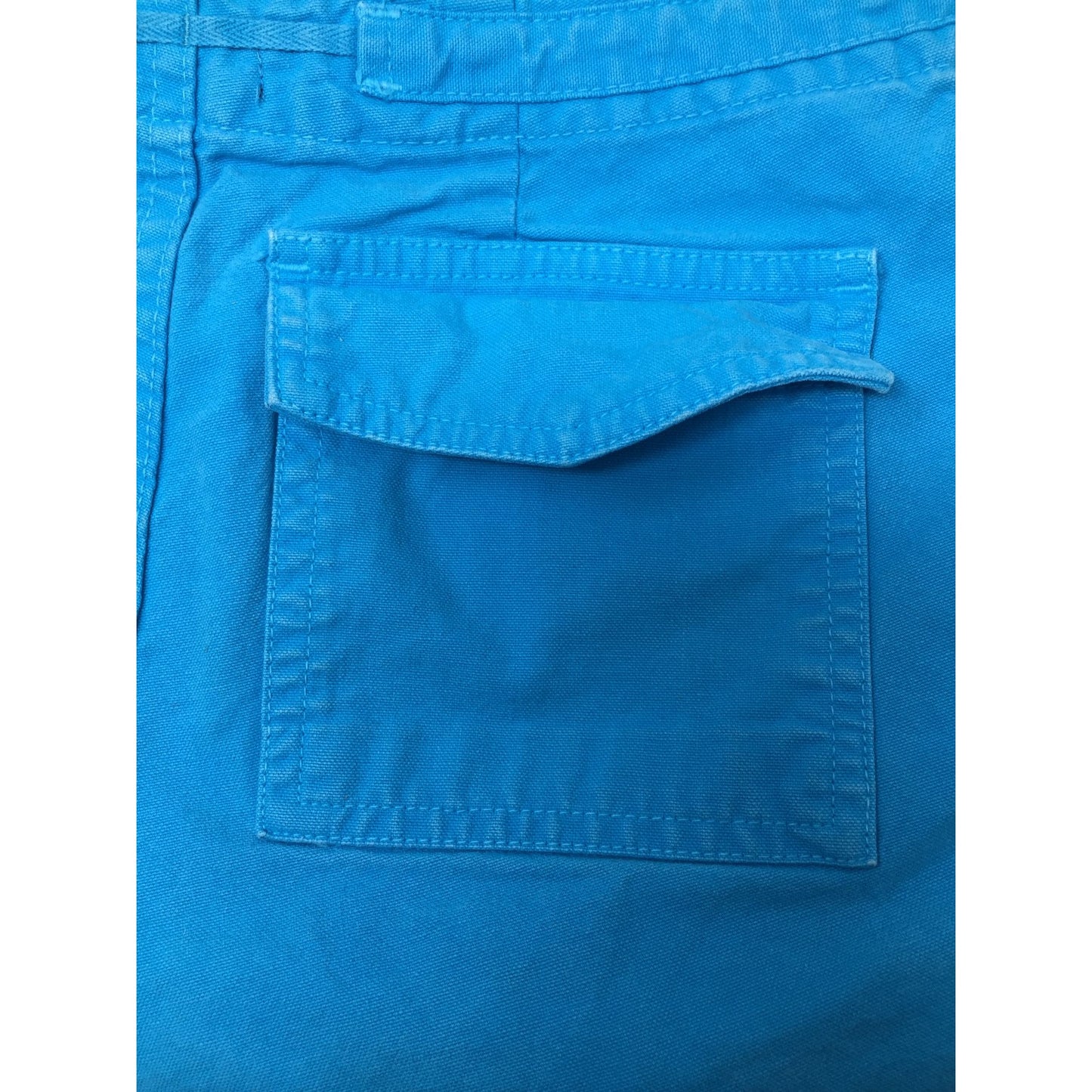 Limited Too Girls Size 12 Blue Shorts with Pockets/ Ties in the front