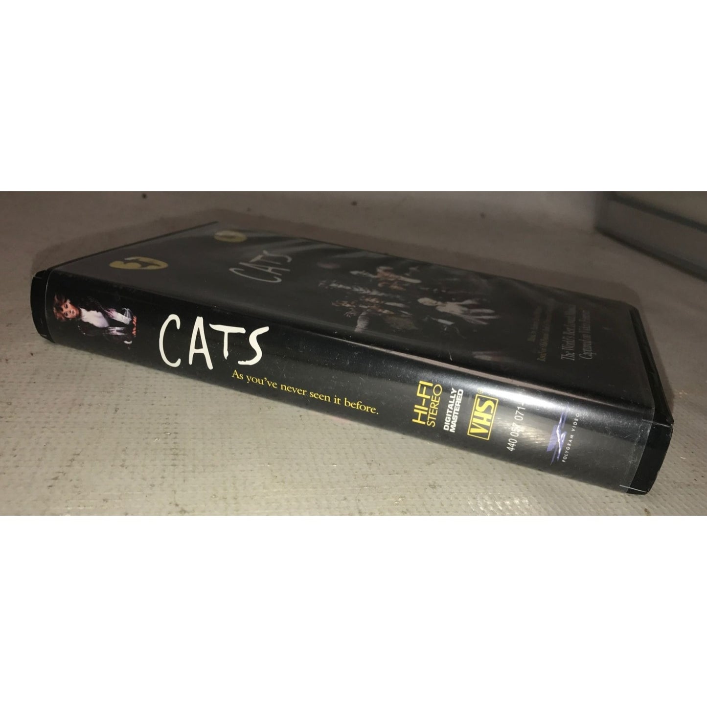 Cats Broadway Musical VHS with Case- Music by Andrew Lloyd Webber