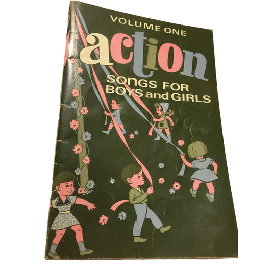 Action Songs for Boys and Girls Volume 1 Paperback Song book