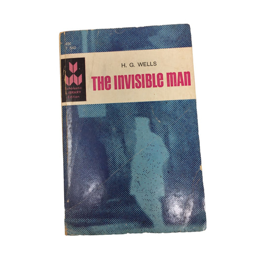 Vintage Paperback Book The Invisible Man by HG Wells