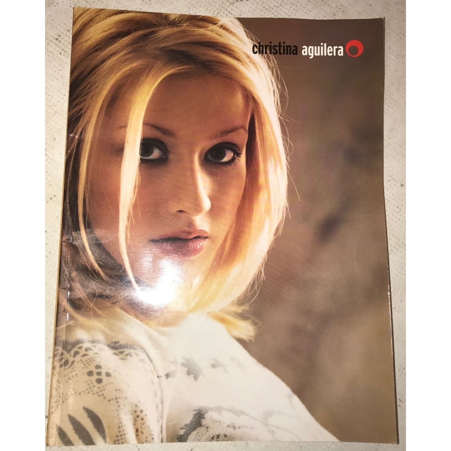 Vintage Songbook Sheet Music- Songs by Christina Aguilera