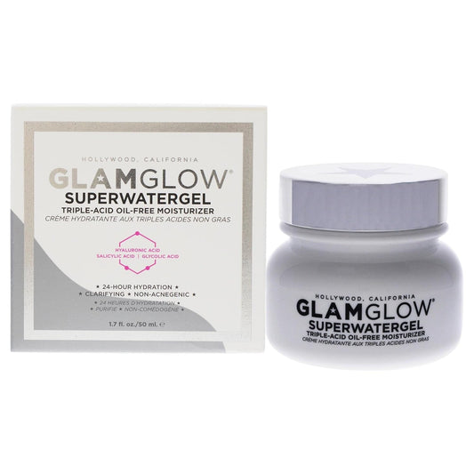 Glamglow Superwatergel Triple Acid Oil-Free Moisturizer Unisex 1.7 oz