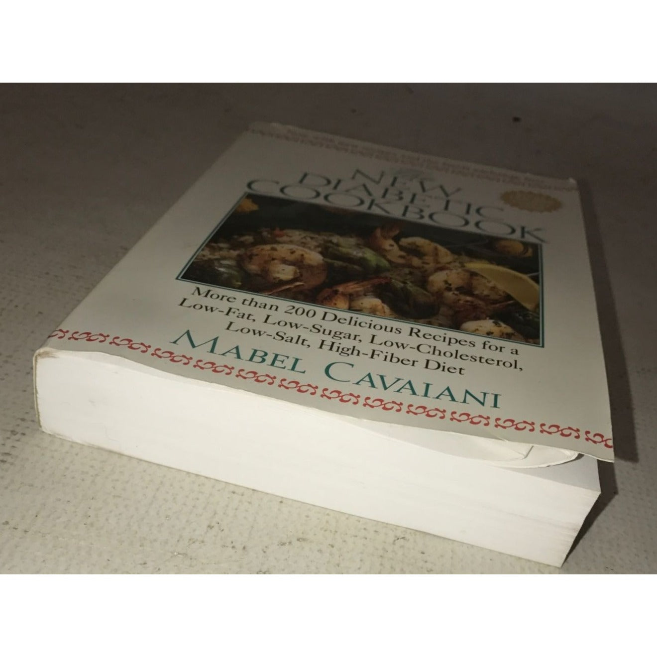 The New Diabetic Cookbook By Mabel Cavaiani Book