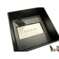Gucci 'Blind for Love' Engraved Heart Bracelet w Rose Pink & Green Stones