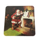 Vintage 1999 Set of 4 Coca Cola Santa Holiday Christmas Coasters