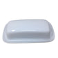 Cordon Bleu White Butter Dish with Lid