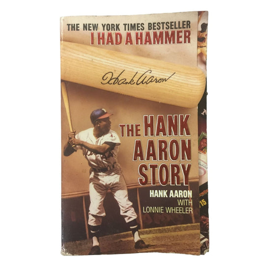 The Hank Aaron Story book- Hank Aaron w/ Lonnie Wheeler