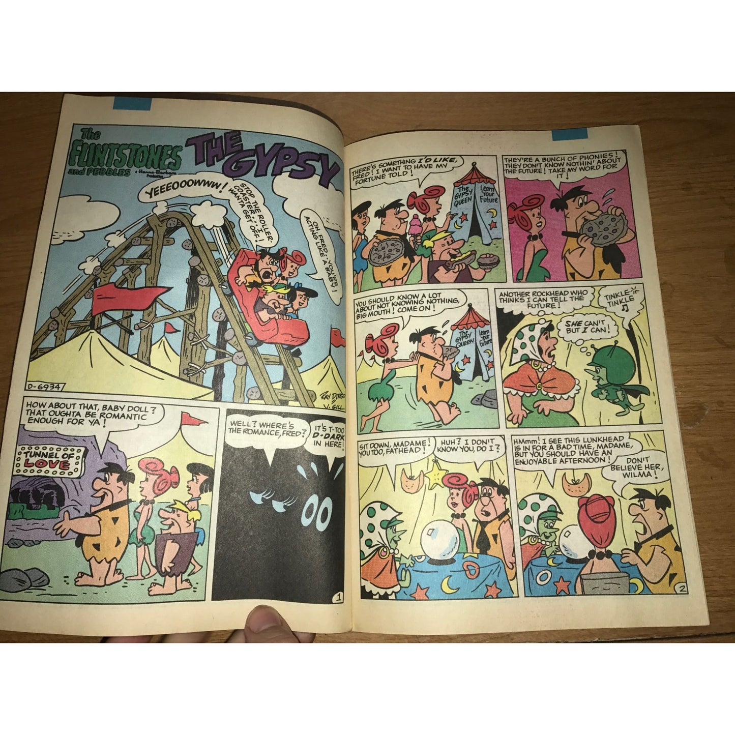 Vintage Harvey Classics THE FLINTSTONES Big Book Comic Book #1