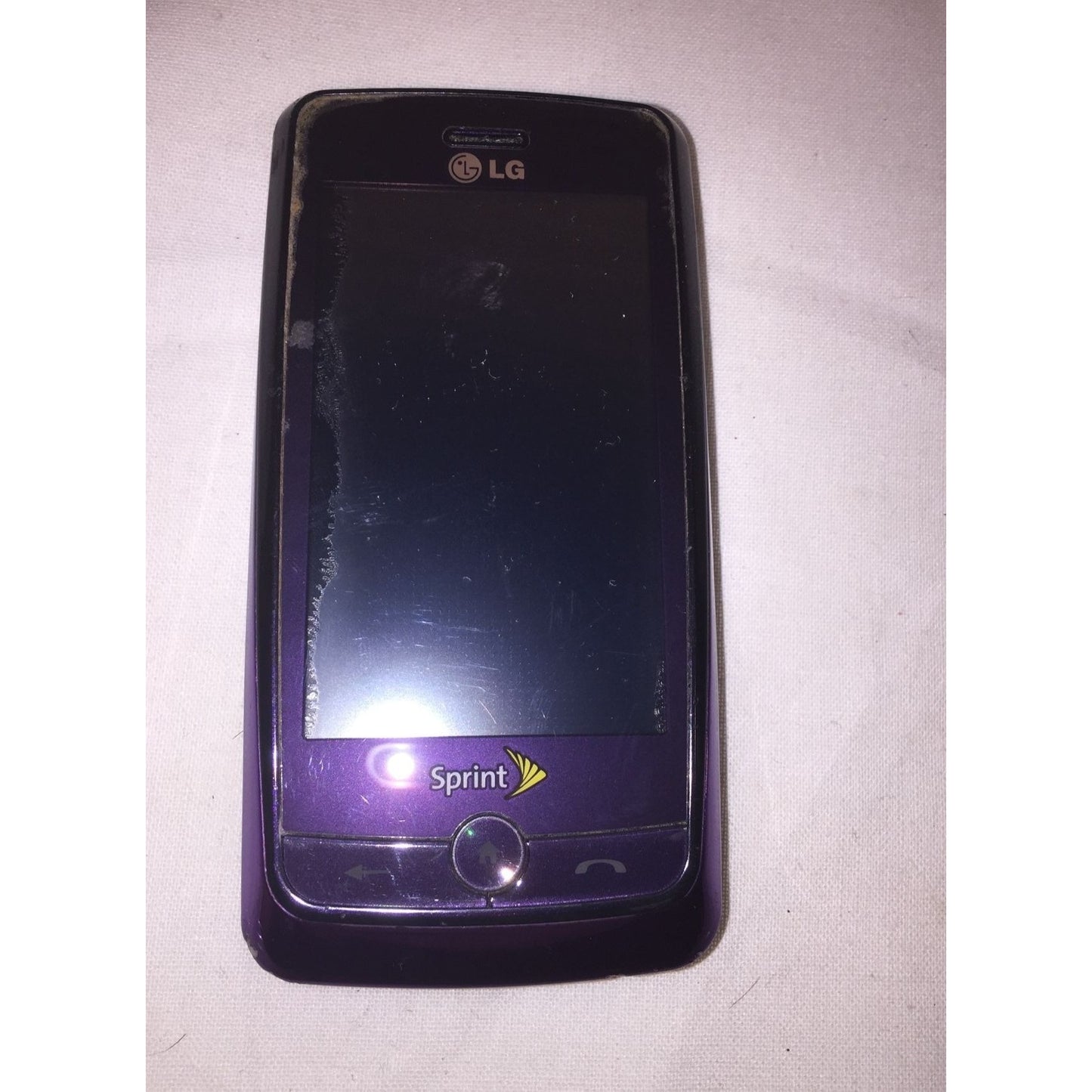 Sprint Cell Phone - Purple Model LN510 - unsure if working