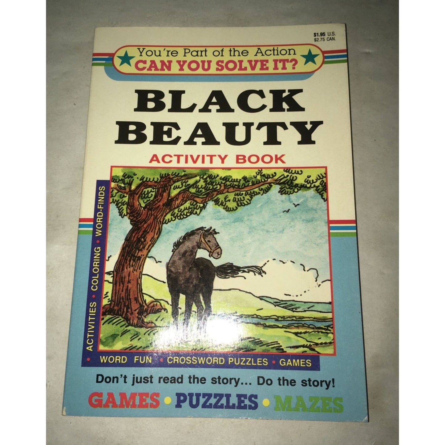 The Adventures of Black Beauty- Black Beauty Finds A Home Book & Black Beauty Activity Book