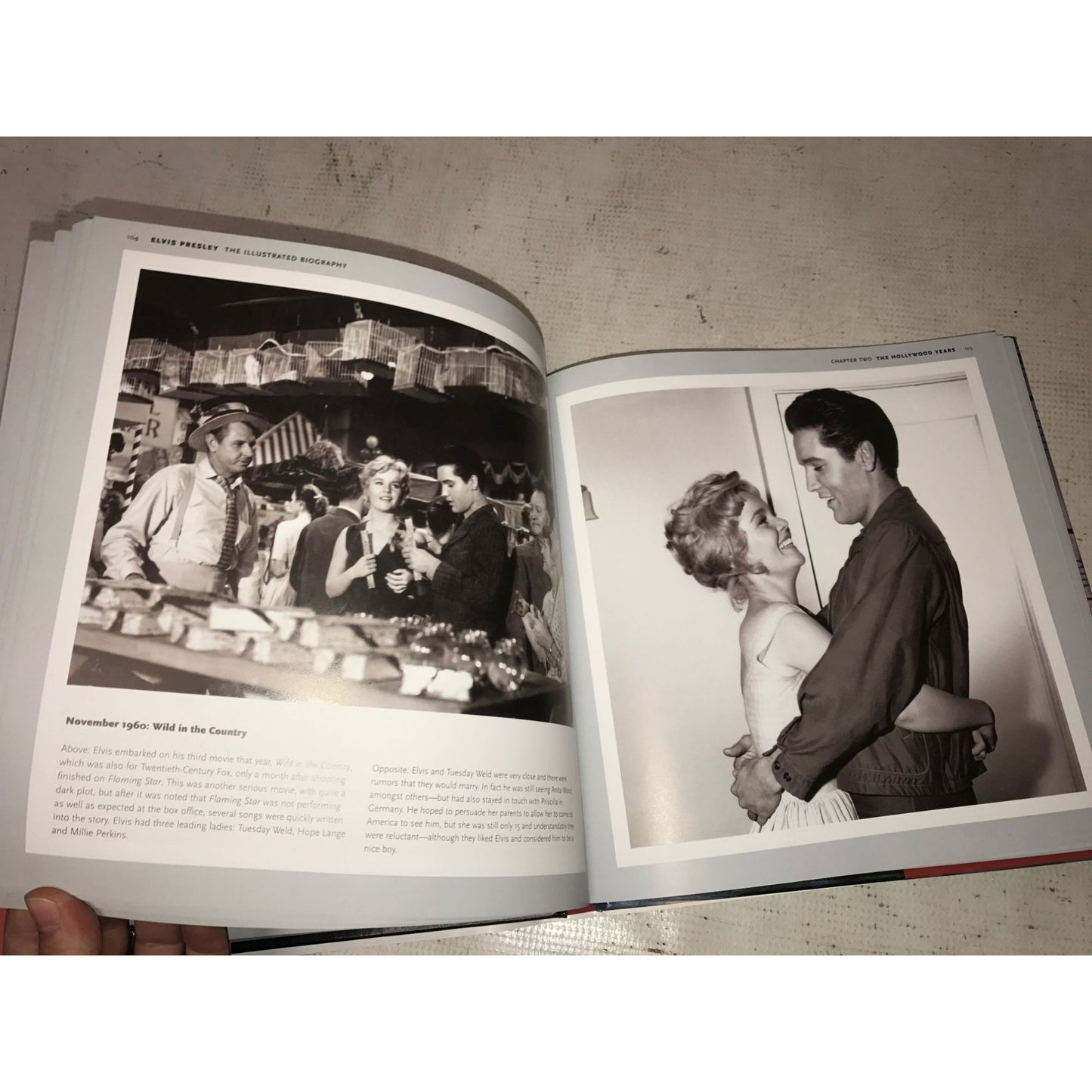 Classic, Rare and Unseen Elvis The Illustrated Biography Book by Marie Clayton