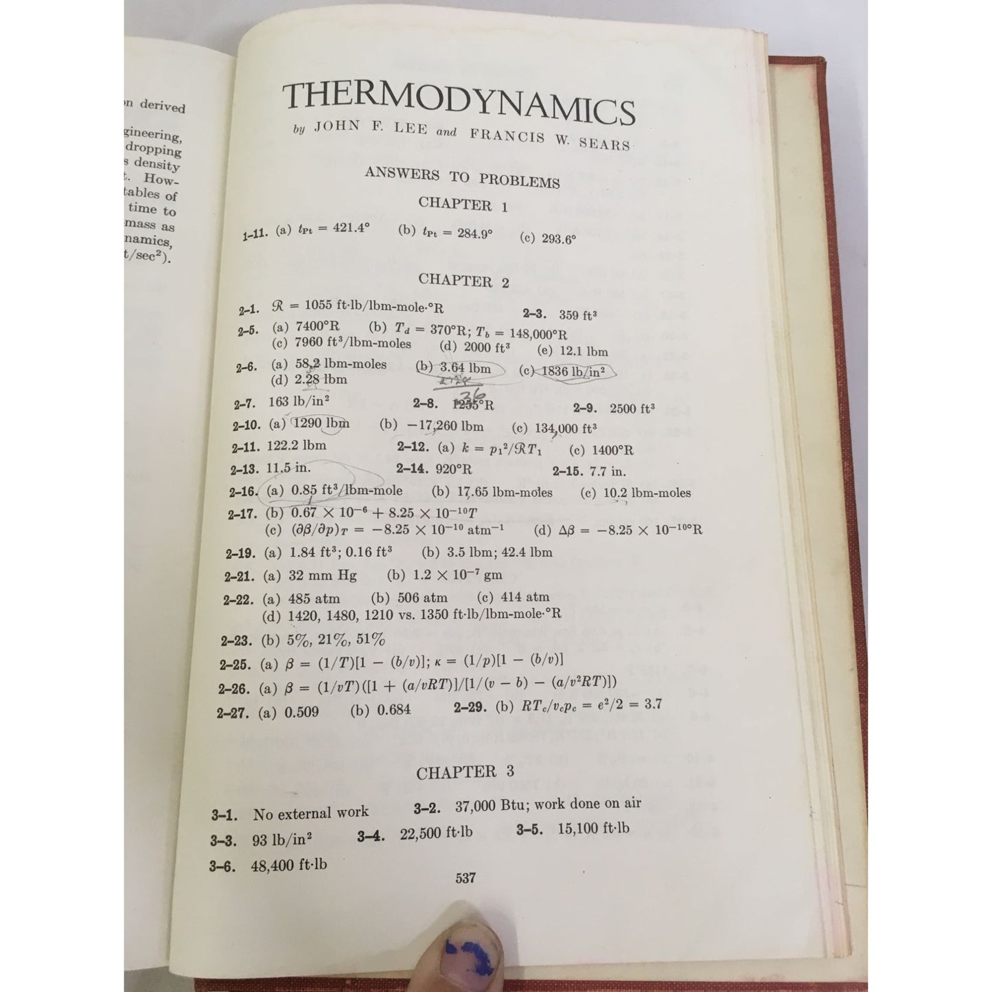 Thermodynamics Book by John Francis Lee