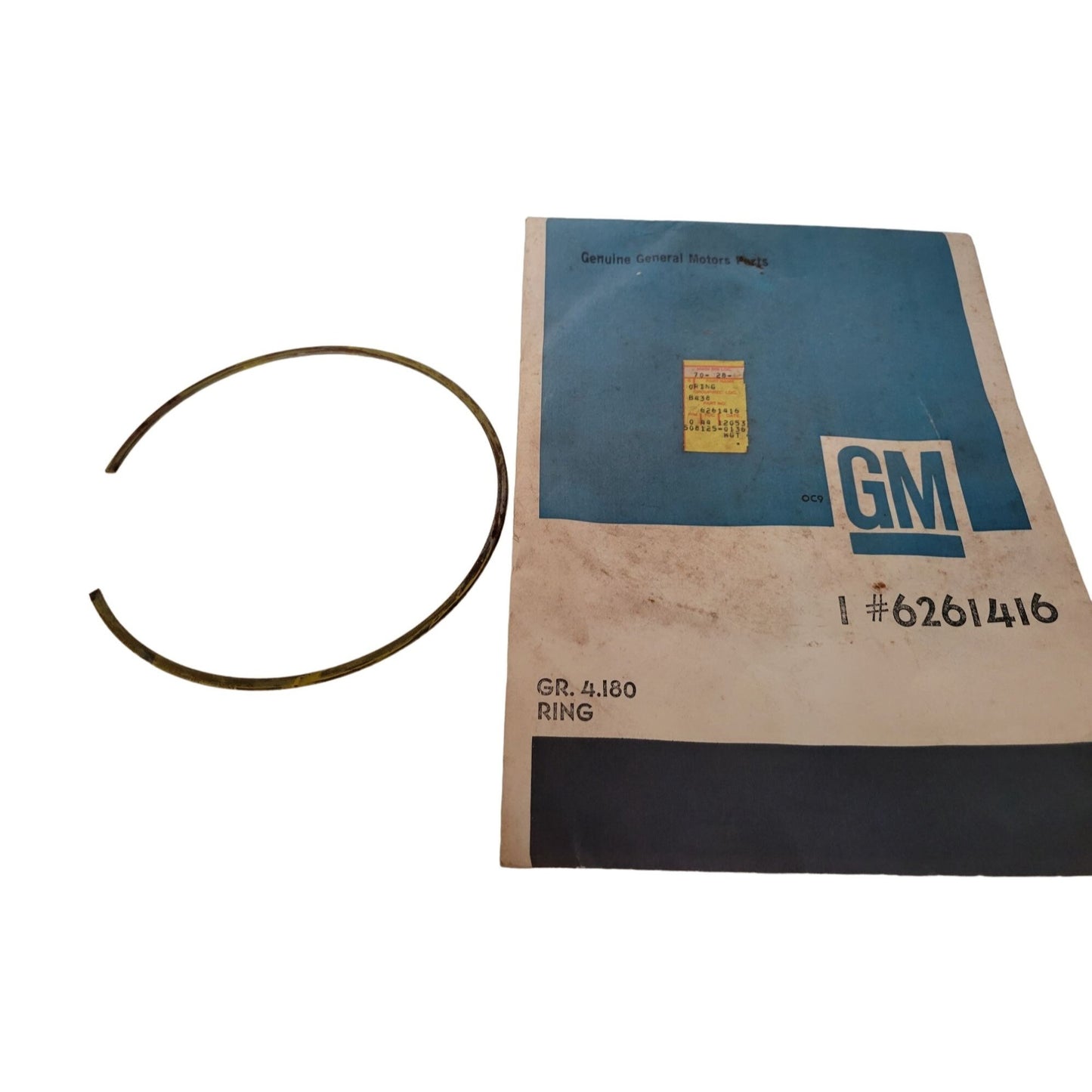 General Motors GM Part #6261416- GR. 4.180 -RING