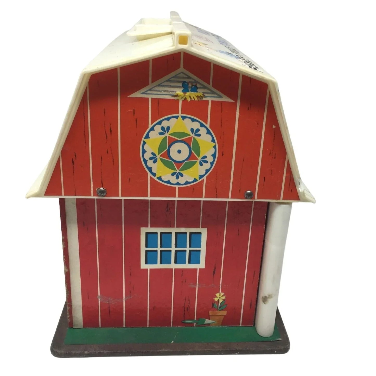 Vintage Fisher Price Play Family Farm- Broken Door/Needs to be Cleaned - A+ Stuff